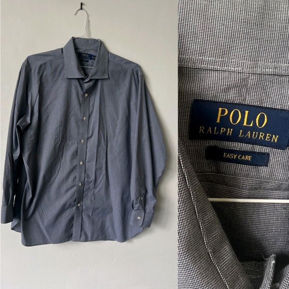Polo Ralph Lauren Other - Ralph Lauren Polo Black and White long Sleeve Dress Shirt